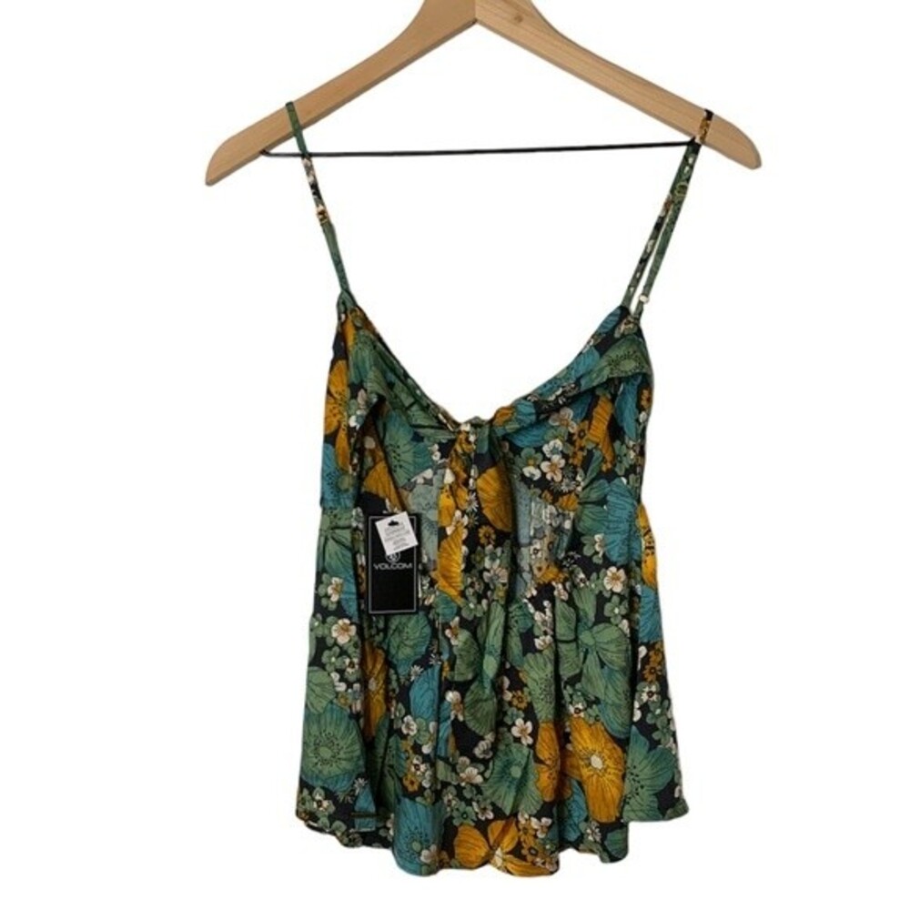 NWT VOLCOM Luvley Daze Floral Cami. Size XS - Picture 12 of 16